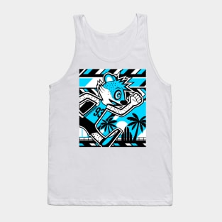 William the Athletic Cheetah Tank Top